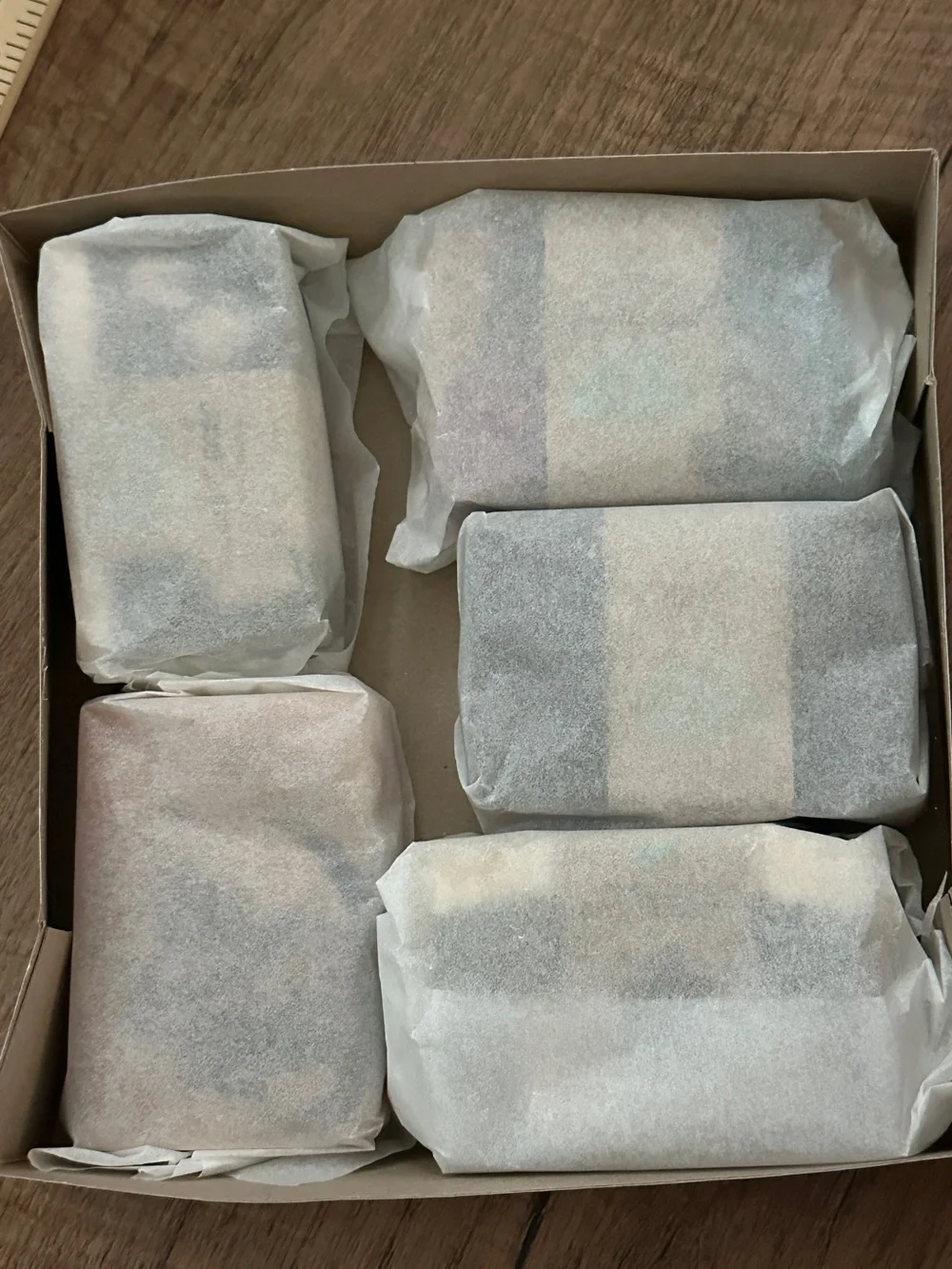 BUFF CITY SOAP CO Handmade soap 5 full bars unused